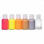 Набір фарб для рибальських снастей JVR FLUO, silver & gold 696/30/5