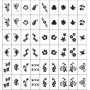 Трафарети-наклейки для nail-art "Квіти"