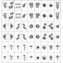 Трафарети-наклейки для nail-art "Осінь"