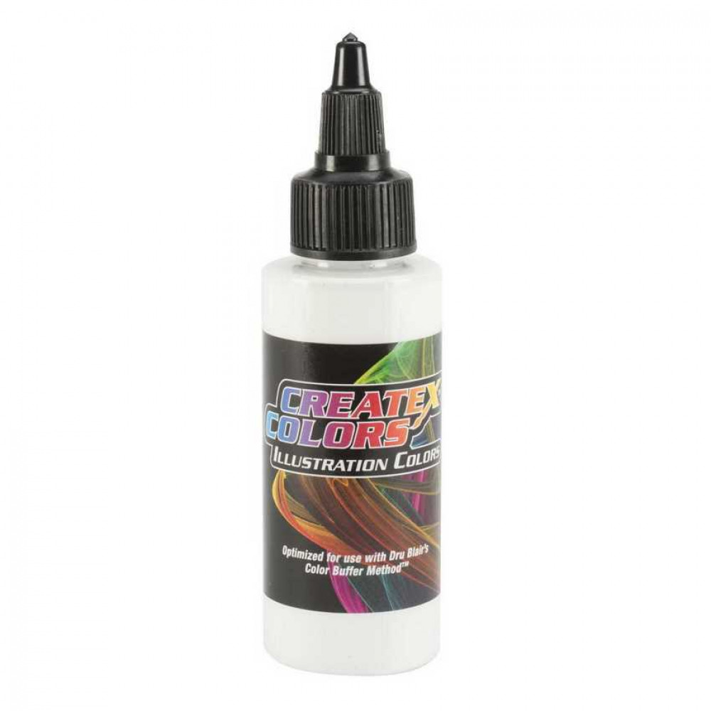 Фарба Createx Illustration Opaque White (Біла) 5068-01, 30 мл