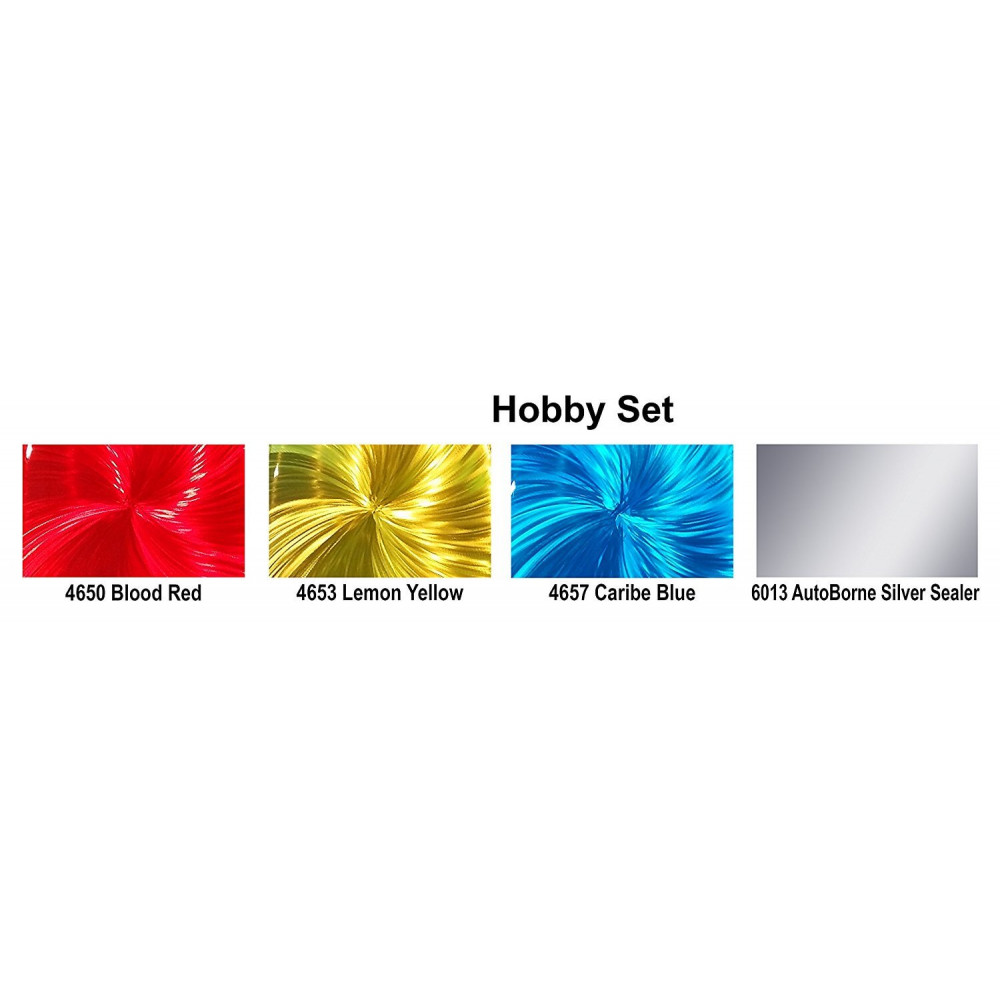 Кенді фарба Createx Candy2o Hobby Set набір 4682-01, 60 мл