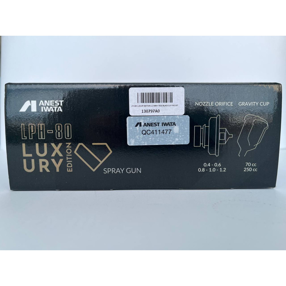 Фарбопульт LPH80 0.8 70ml spray gun limited edytion  luxury gold, 130795A0