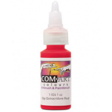 Фарба акрилова Com Art 10241 Opaque Quinacridone Red червона покривна, 28 мл
