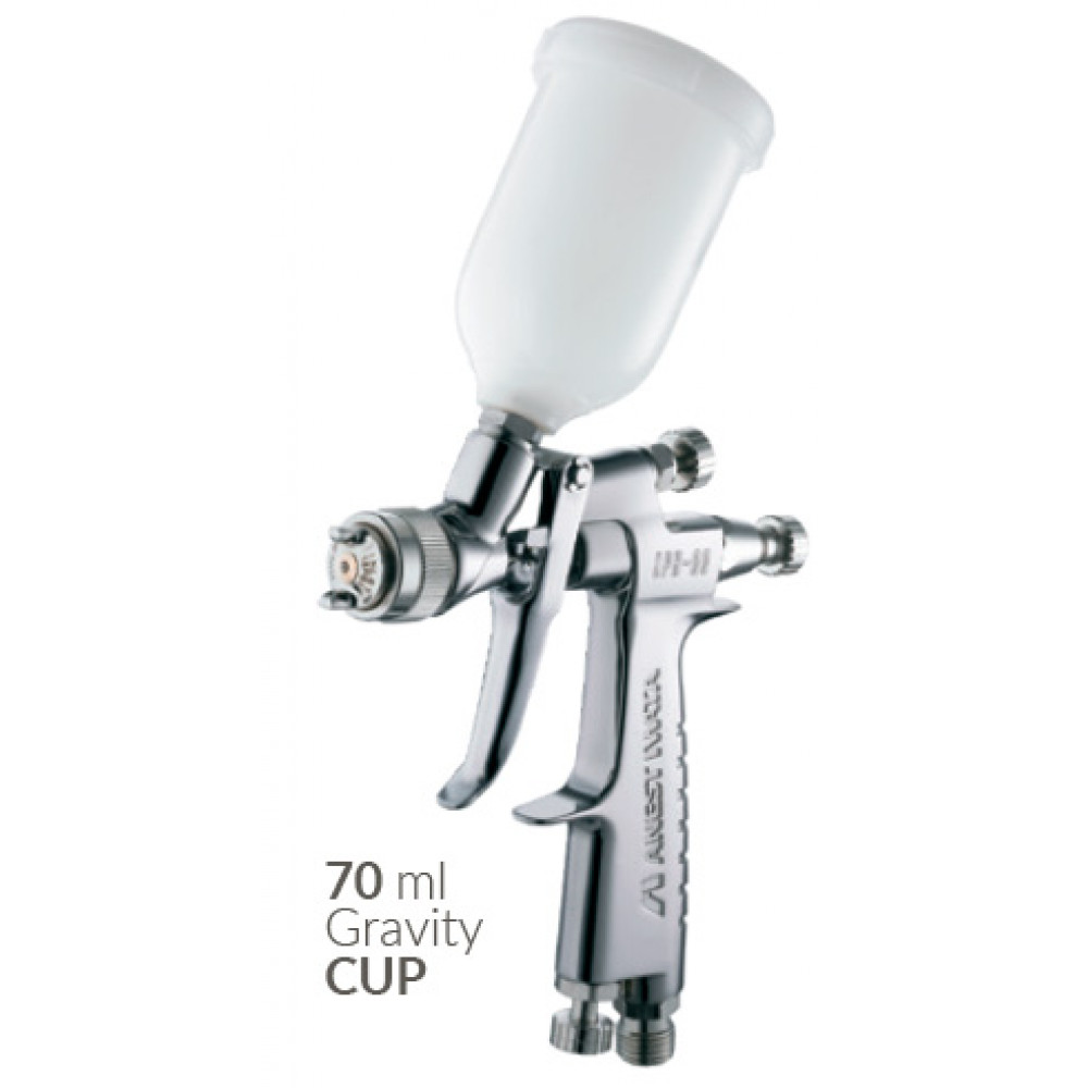 МІНІФАРБОПУЛЬТ ANEST IWATA LPH-80 - (З 250 ML +70 ML CUPS) 0.6 ММ  
