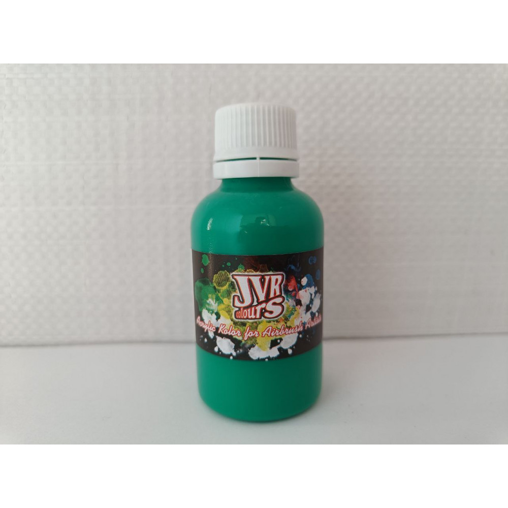 Фарба JVR Revolution Kolor, opaque emeralde green #122, 30ml