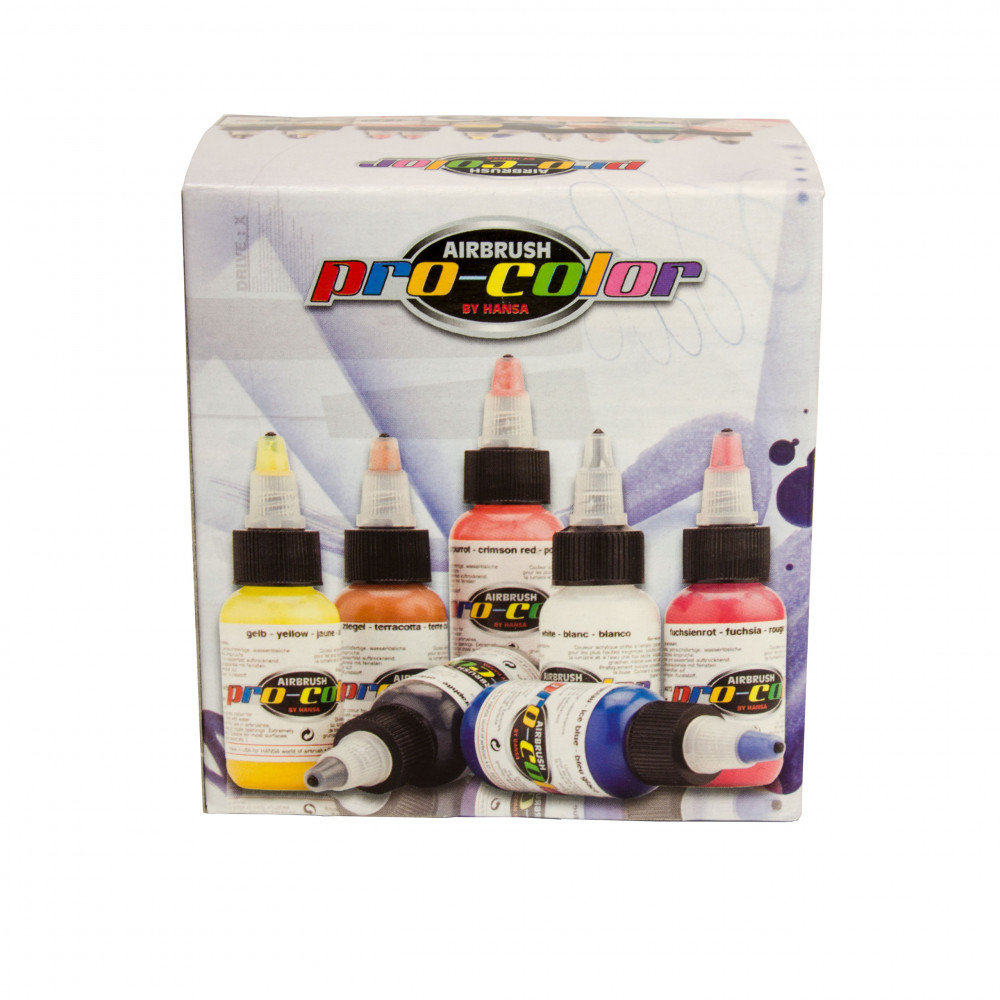 Набір флюоресцентних фарб Pro-color67030 fluorescent set
